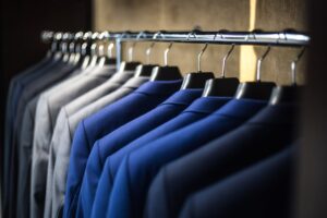 Navy heren T-shirt